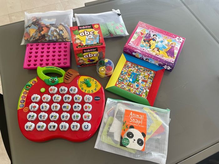 Bundle Games and Puzzles 3-5 years