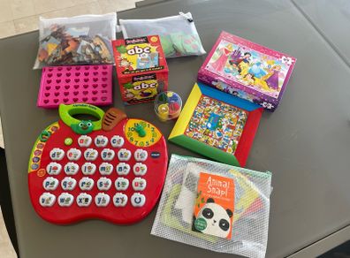 Bundle Games and Puzzles 3-5 years