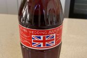 Coca Cola 1981 Royal Wedding Bottle # 2