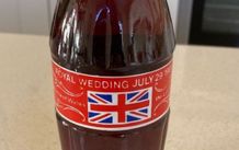 Coca Cola 1981 Royal Wedding Bottle # 2