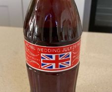 Coca Cola 1981 Royal Wedding Bottle # 2