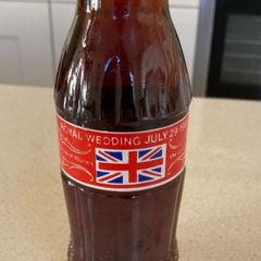 Coca Cola 1981 Royal Wedding Bottle # 2