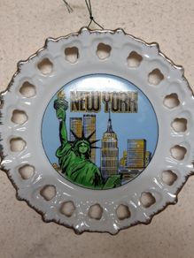 New York Wall Plaque