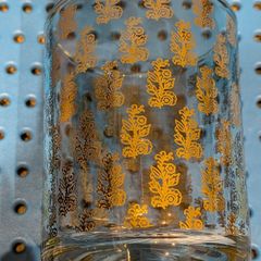 Decorative glass container