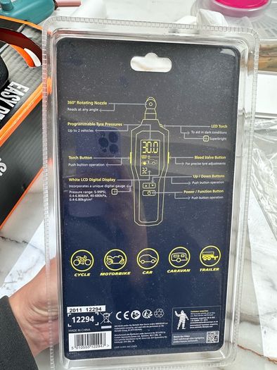 Michelin Digital Tyre Pressure Gauge Brand New