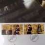 Irish Rock Legends.2002 First Day Covers.U2.Phil Lynott.Rory Gallagher.Van Morrison.MNH. Image 2