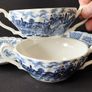 A Set of Six Myott Staffordshire Ironstone Royal Mail Soup Bowls and Melody Saucers Image 10