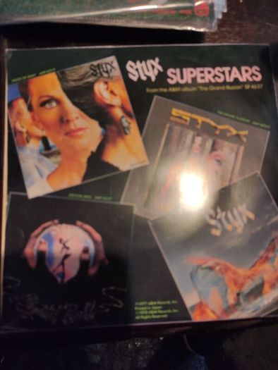 Styx - Blue Collar Man - Japanese 7"