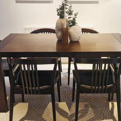 Calligaris Italian Dining Table and 6 Chairs