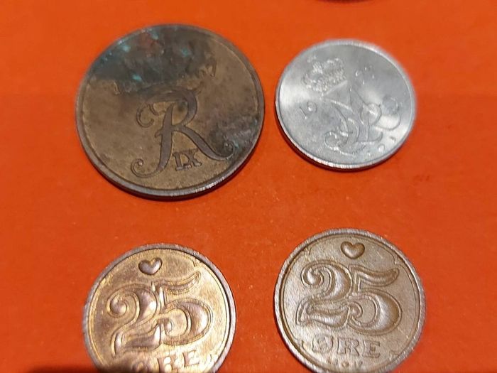 Group of Danish Coins