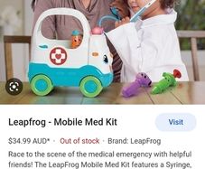 Leapfrog medical kit ambulance doctors set