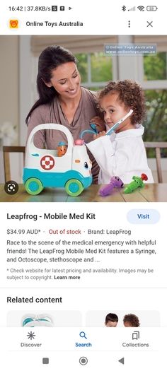 Leapfrog medical kit ambulance doctors set