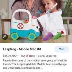 Leapfrog medical kit ambulance doctors set
