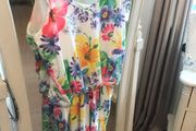 Pretty Floral Playsuit size S