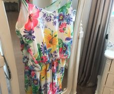 Pretty Floral Playsuit size S