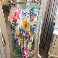 Pretty Floral Playsuit size S