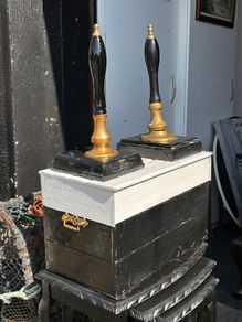vintage beer taps