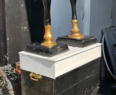 vintage beer taps
