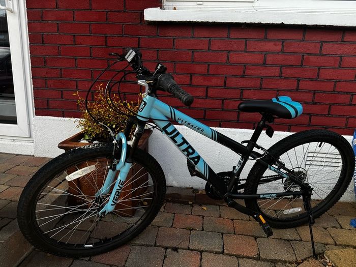24 Inch Verve Ultra Mountain Bike Blue