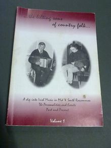 The lilting sons of country folk Irish music Ireland Roscommon Volume 1 Signed