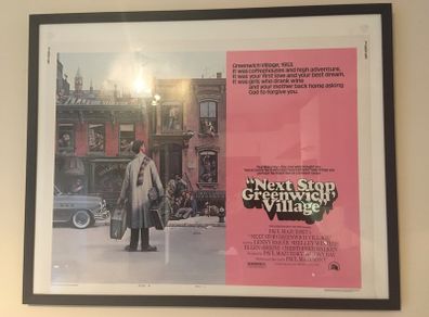 Original 70's Framed Film Poster