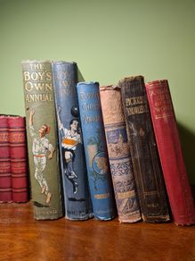 Set of 4 Boy's and Girl's Annuals! 1886-1887-1916/7-1920/1.