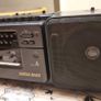 From 1993 Sony CFS-W310, sale as radio, 2 cassette not working, no motor. Image 4