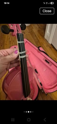 Pink 1/2 Size Violin