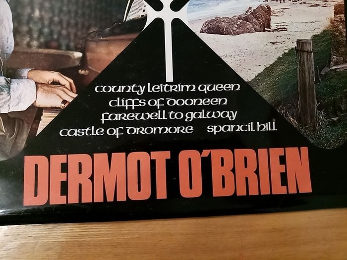 DERMOT O'BRIEN. Songs Of Ireland. Volume 2. Original Irish Pressing. LP. Vinyl. Record. Album.