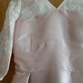 New Designer Niamh O Neill boutique champagne dusky pink dress 8 occasion for wedding confirmation communion Image 3
