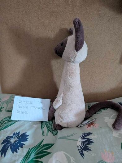 Jellycat Iris Siamese Cat BNWT
