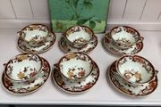 Vintage Masons Ironstone Soup Bowl &amp; Saucer Set