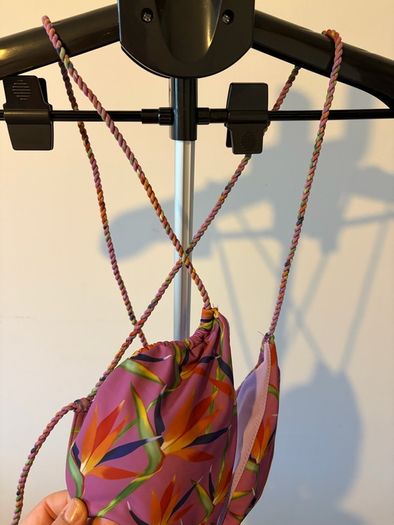 Verandah Swimwear Set  Birds of Paradise Lilac Size L (NEW WITH TAGS)