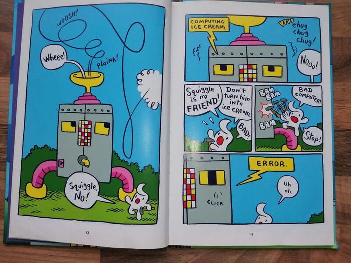 Graphic novels - Pablo and Splash.