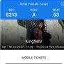 2 X seated tickets for Kingfishr at Thomond Park Image 2