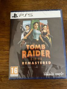 Tomb raider remastered I-III 1-3Sealed brand new