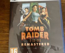 Tomb raider remastered I-III 1-3Sealed brand new