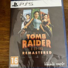 Tomb raider remastered I-III 1-3Sealed brand new