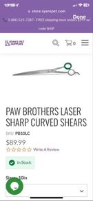 Dog Grooming Scissors