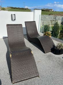 Rattan Sun loungers