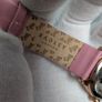 RADLEY LONDON Ladies' Watch - Rose Gold with Pink Leather Heart Strap Image 4
