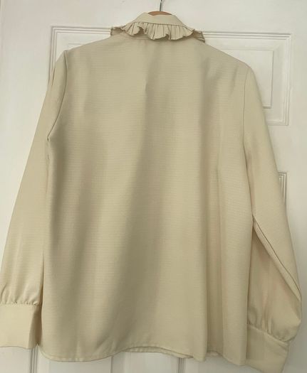 Sister Jane Cream Ruffle Blouse - Size L