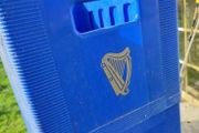 Guinness beer crates