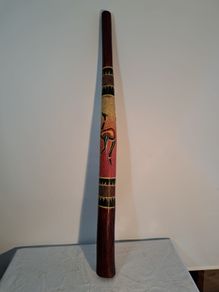 Hand-painted Wooden Didgeridoo