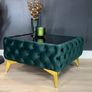Chester coffee table with glass Image 7