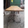 Oak Table with Salvaged Plough Base  KAS248 Image 4