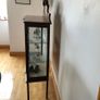 Antique  mahogany inlay display cabinet Image 4
