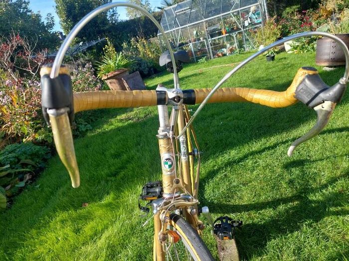 Vintage Puch rebuilt as fixie