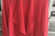 ladies pink waterfall jacket. Size 8
