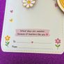 Teacher Gift / End of Term / End of Year Gift Set / Keyring & Bookmark Image 5